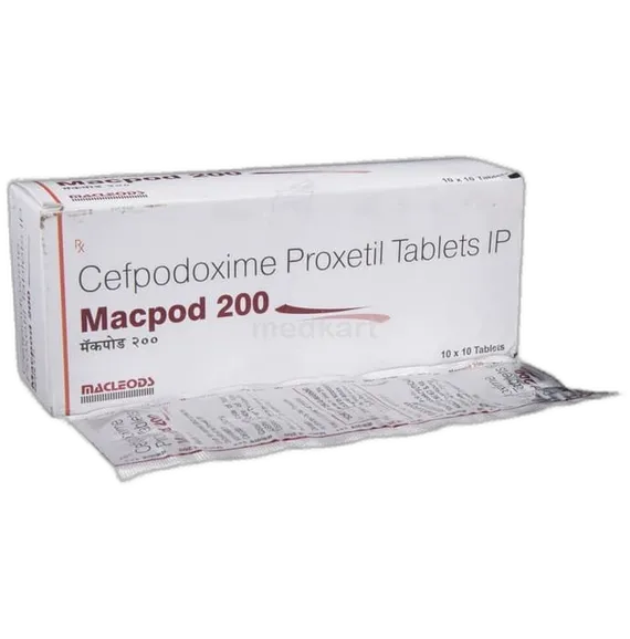 macpod 200mg tablet 10's